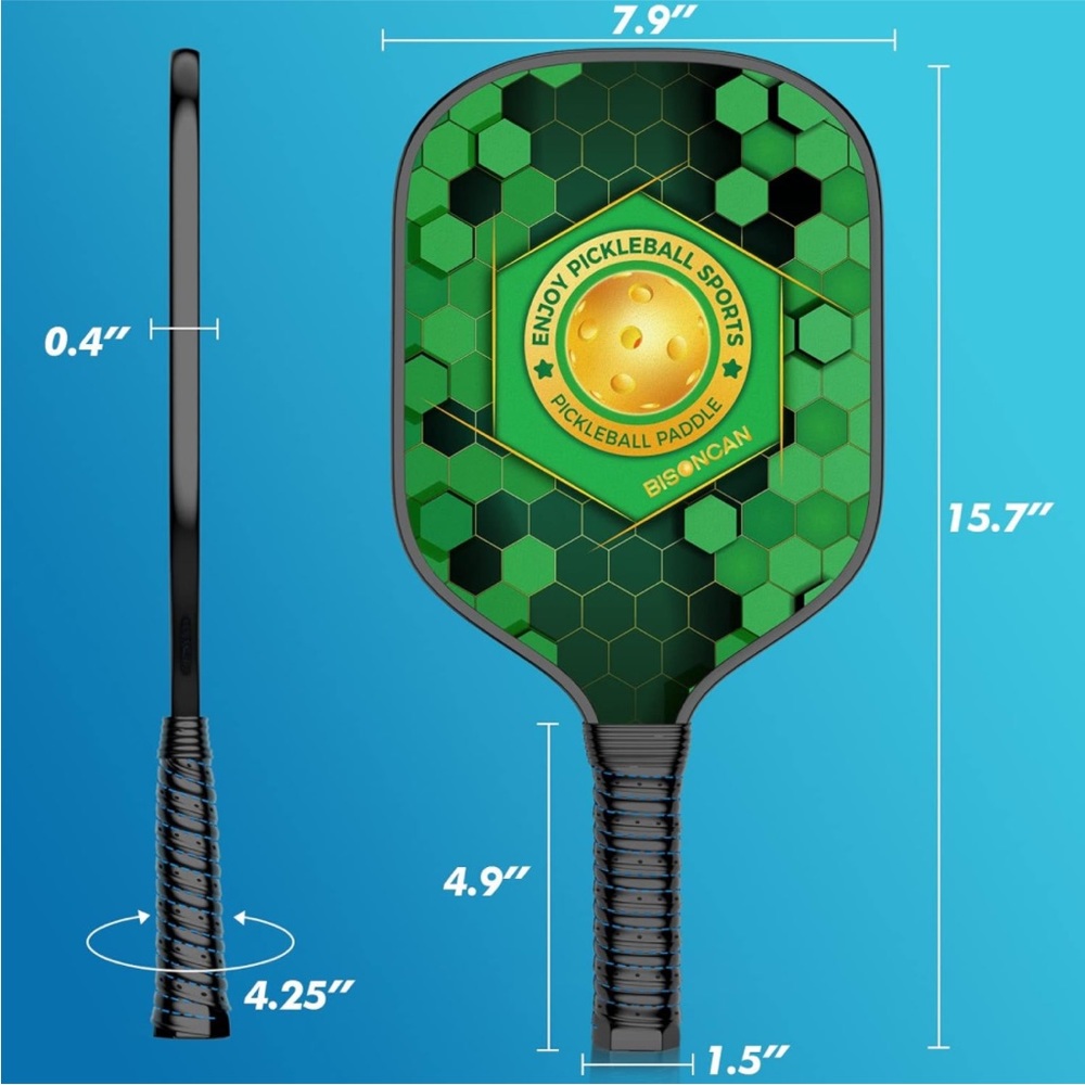 ⚡️⭐️BRAND NEW Pickleball Set with 2 Paddles and Bag - Picture 3 of 6